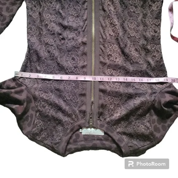 Evy's Tree 'The Olivia' Zip Up Animal Print Jacket - M - Picture 9 of 10